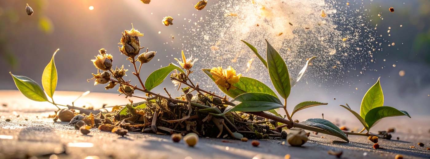 Thee-was (Camellia sinensis Wax)